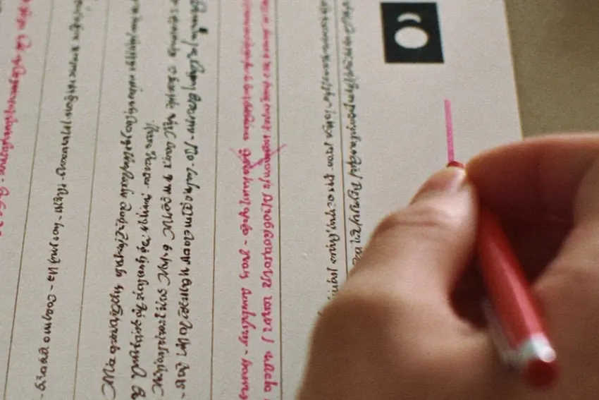 A close-up of the glass specification section on a printed quote